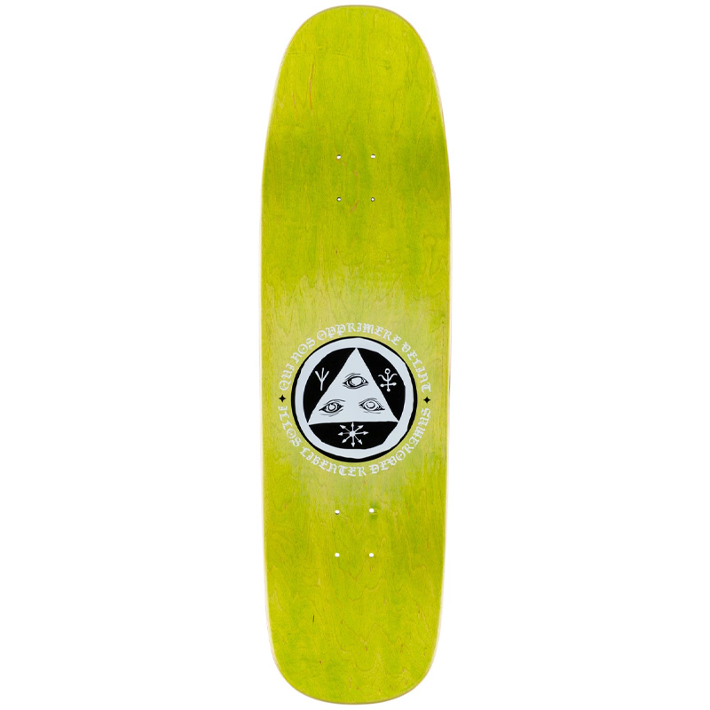 Welcome Haunted Horse on Golem Skateboard Deck Black/White 9.25 Welcome Haunted Horse on Golem Skateboard Deck Black/White 9.25