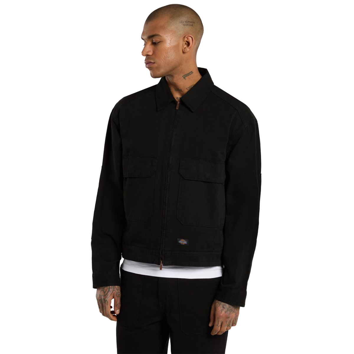 Dickies Fort Smith Trucker Jacket Black Dickies Fort Smith Trucker Jacket Black