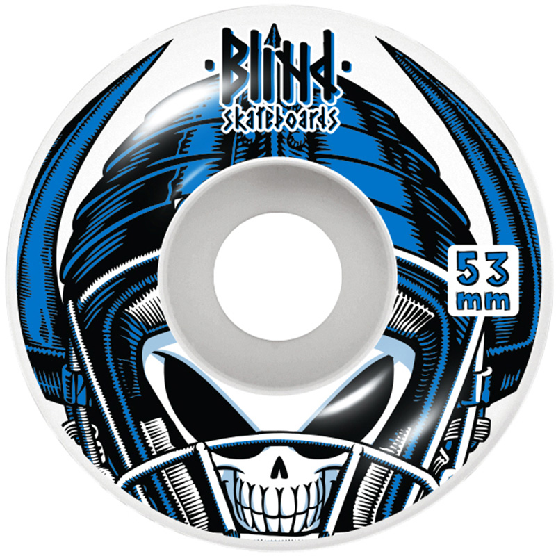 Blind Reaper Helmet Wheels White 53mm Blind Reaper Helmet Wheels White 53mm