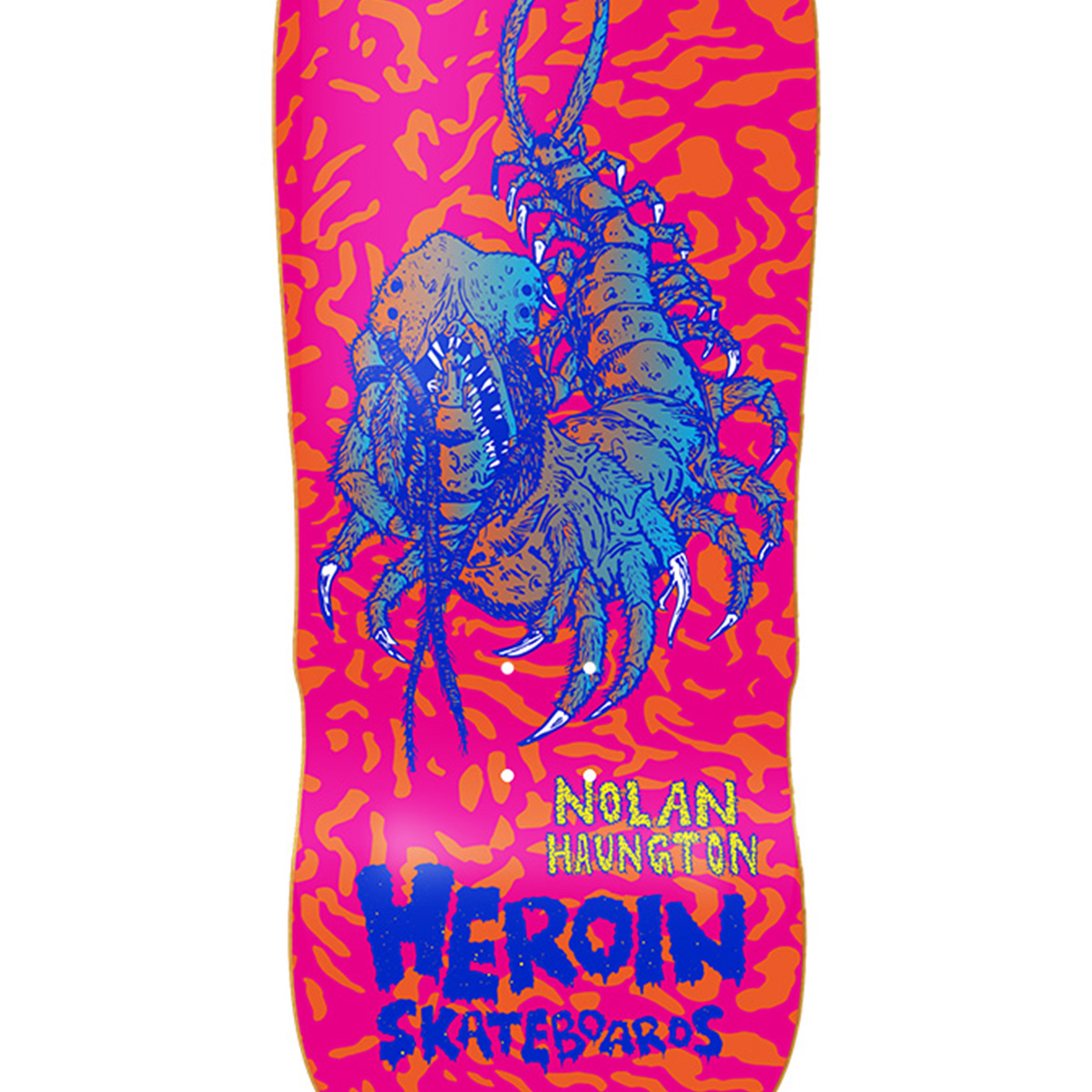 Heroin Nolan Haughton Knock Off Skateboard Deck 10.25