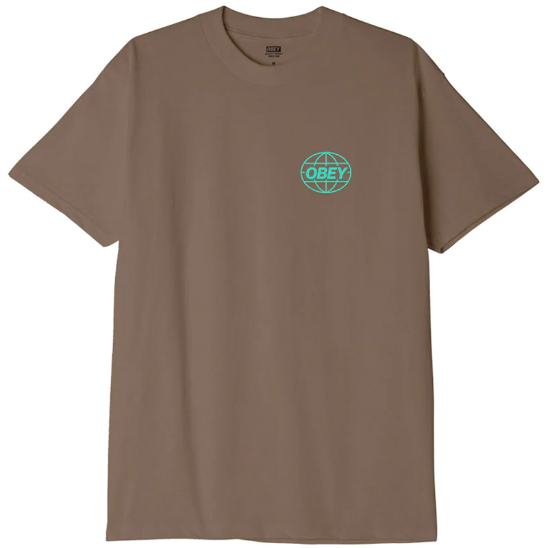 Obey Global T-Shirt Silt