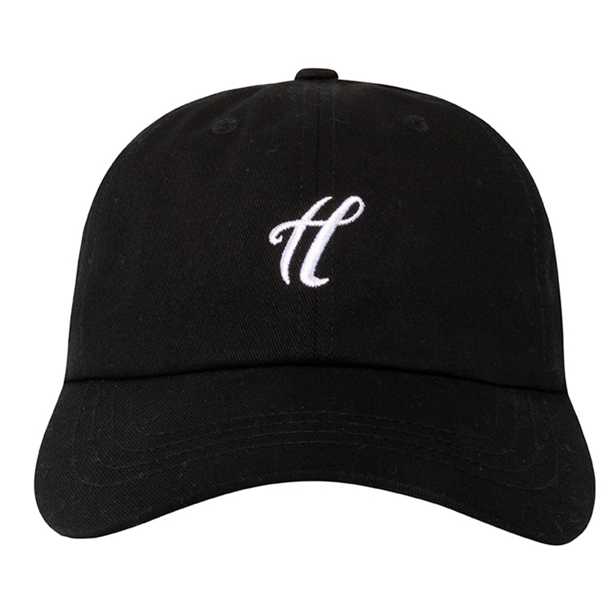 The Hundreds Progress Dad Hat Black The Hundreds Progress Dad Hat Black