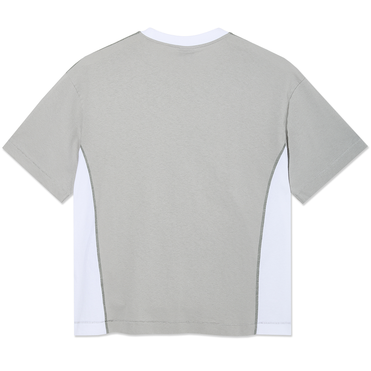 Polar Surf Panel T-shirt Silver/White