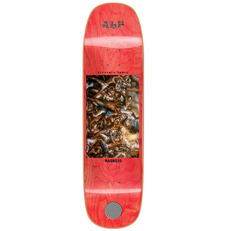 Madness Alphonzo Revolt R7 Skateboard Deck 8.38 Madness Alphonzo Revolt R7 Skateboard Deck 8.38