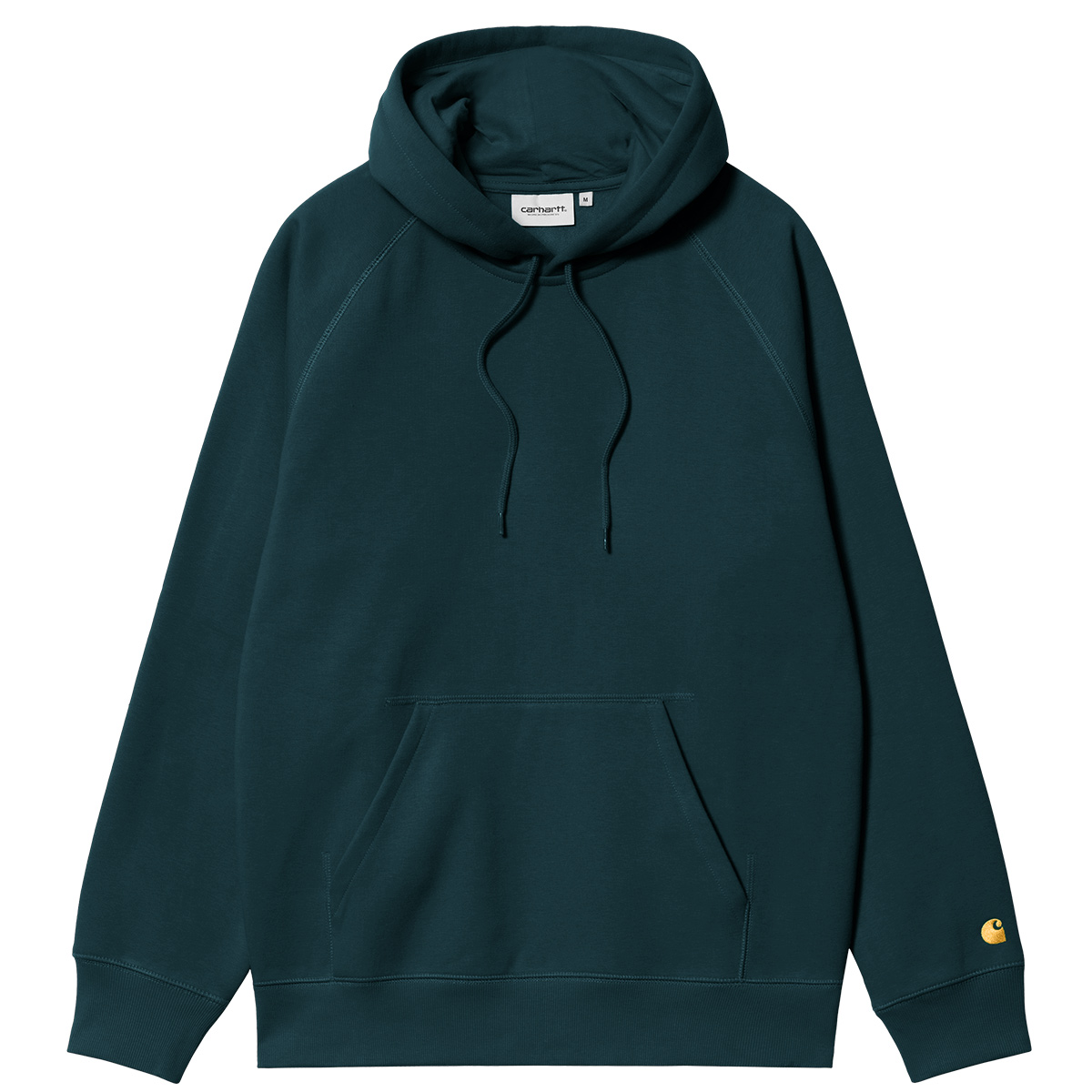 Carhartt chase hoodie dark teal deals