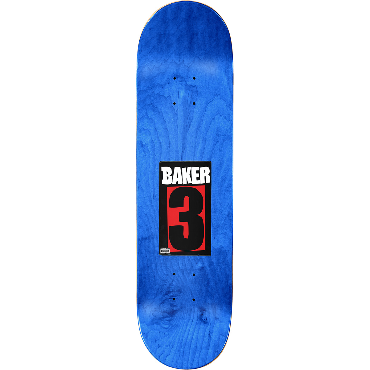Baker 3 Skateboard Deck Black 8.25 Baker 3 Skateboard Deck Black 8.25