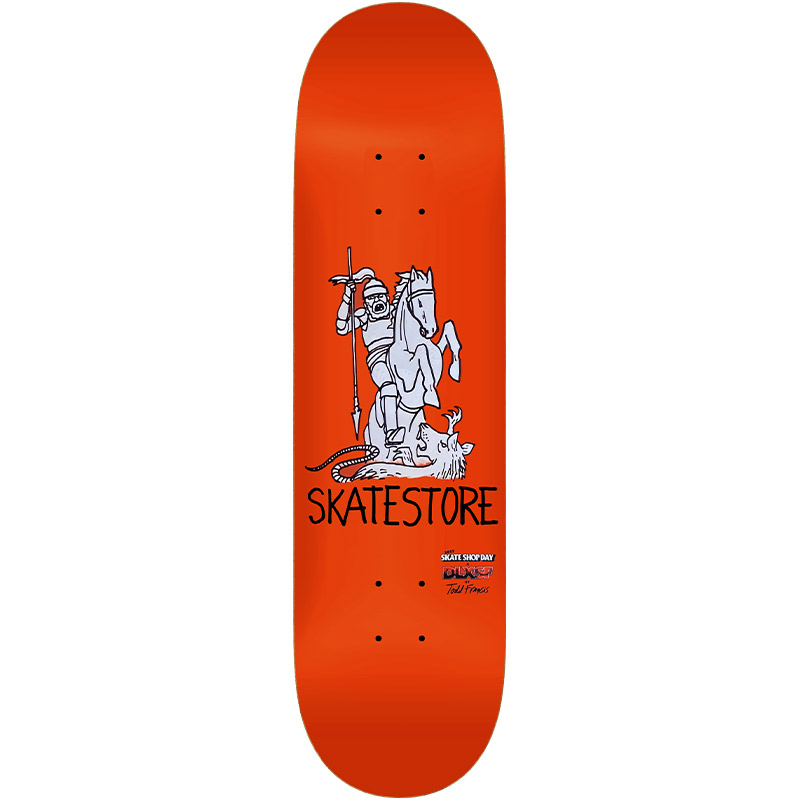 Skatestore x DLXSF Sketchy Custom by Todd Francis Skateboard Deck 8.5