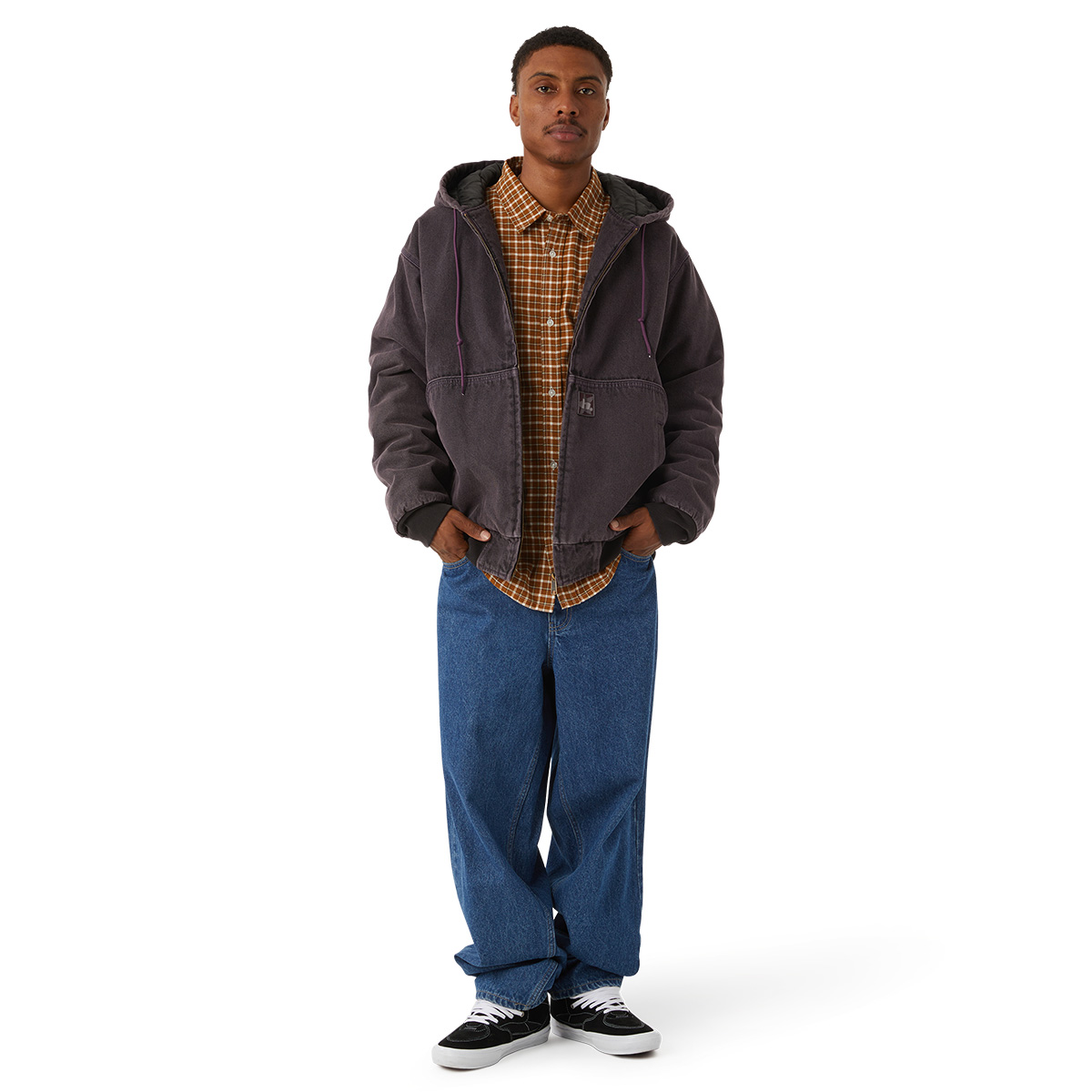 HUF Boulder Work Jacket Raisin