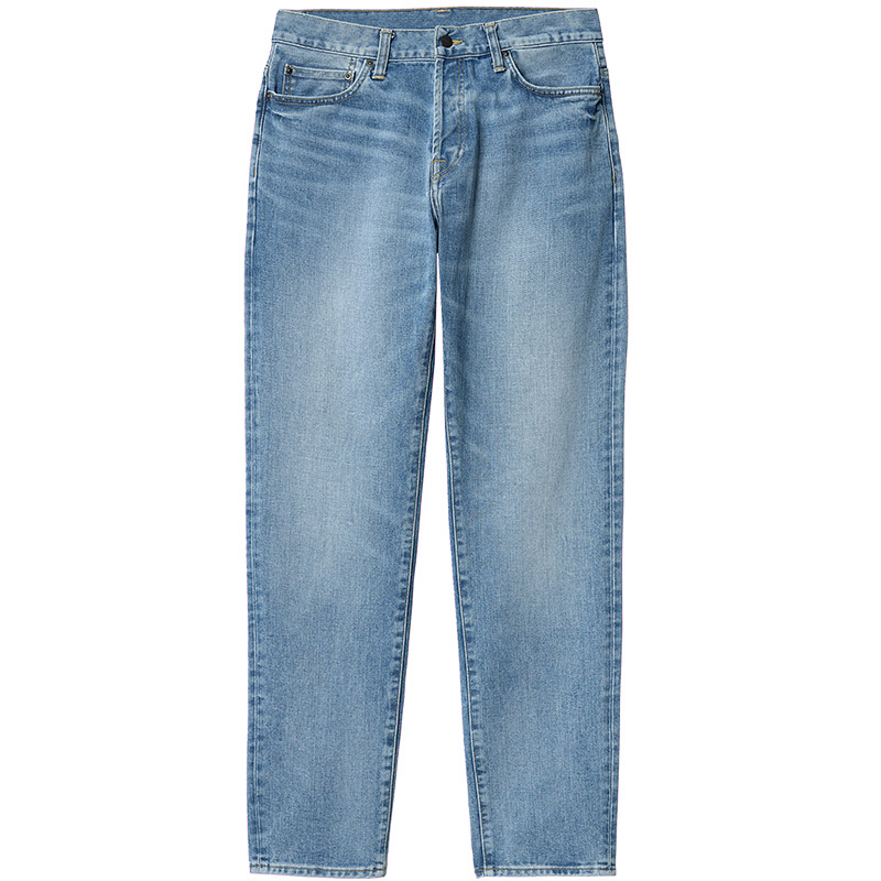 Carhartt WIP Klondike Pant Blue Light Used Wash Carhartt WIP Klondike Pant Blue Light Used Wash