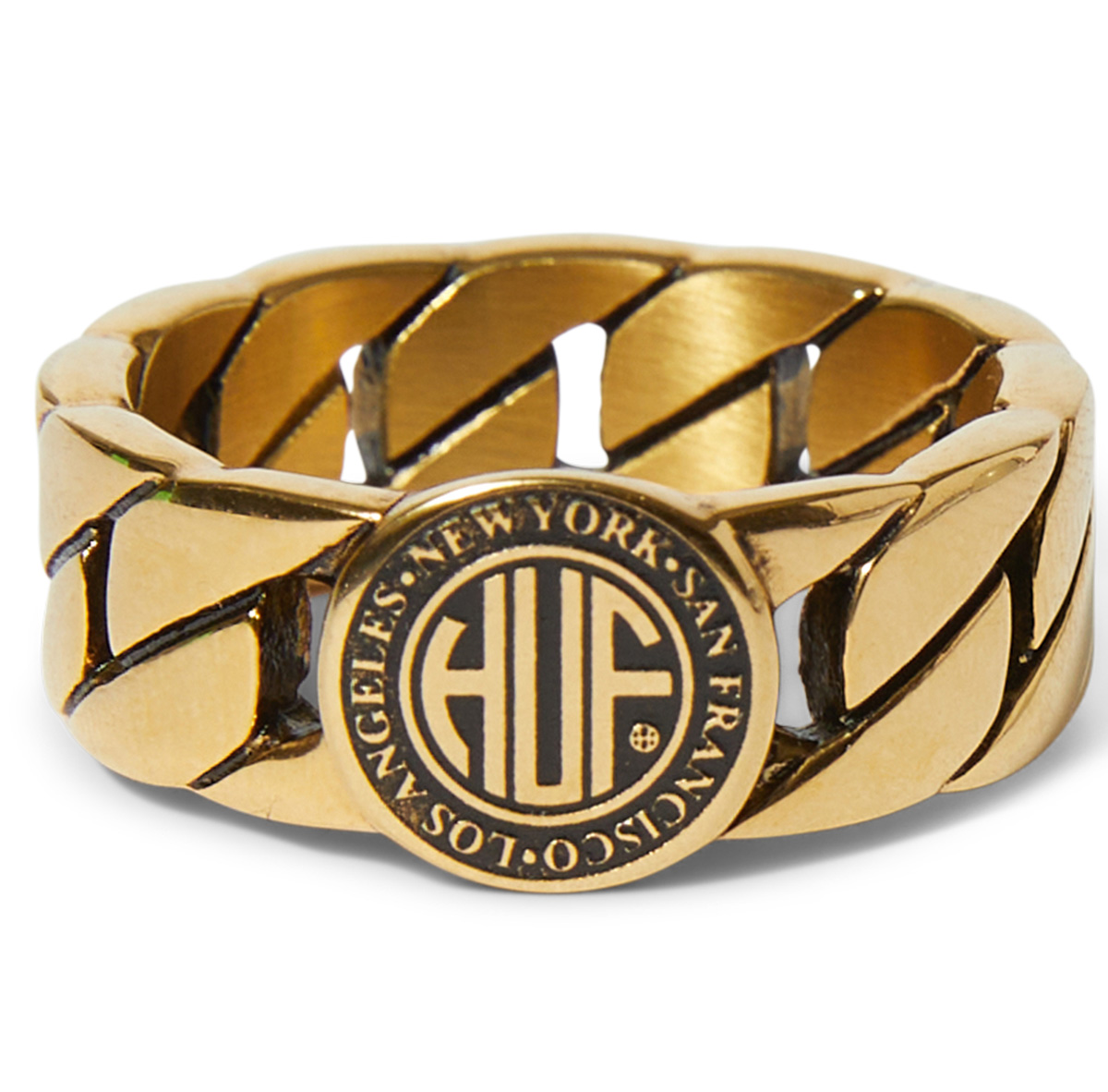 HUF Regional Cuban Link Ring Gold 9 HUF Regional Cuban Link Ring Gold 9