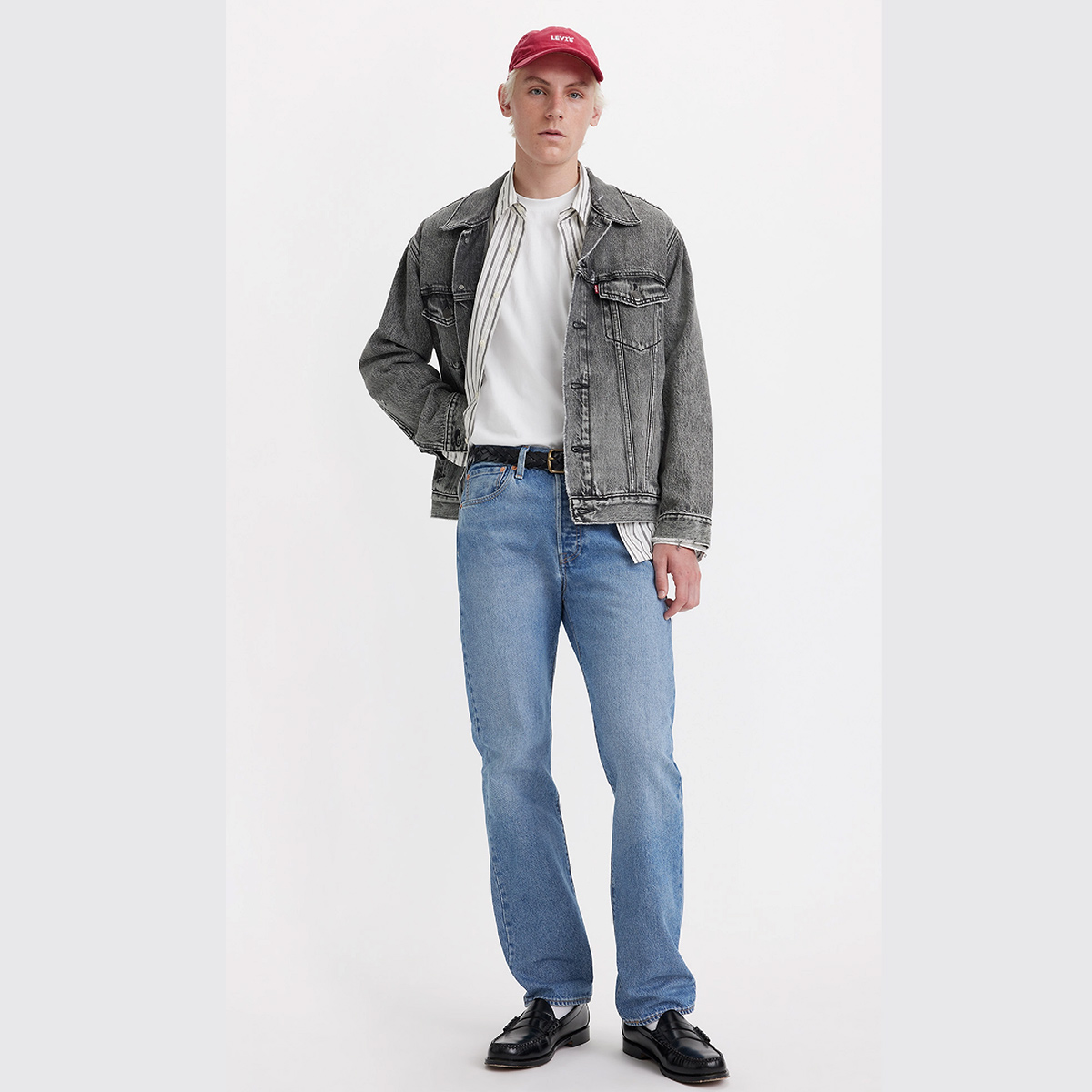 Levi's 501 Original Chemicals Pants Dark Indigo Levi's 501 Original Chemicals Pants Dark Indigo