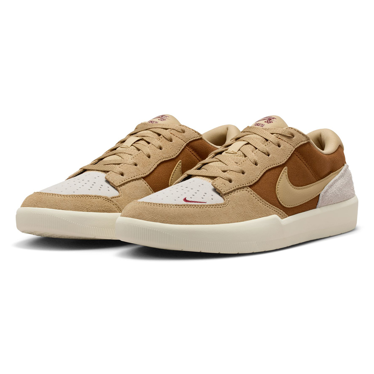 Nike SB Force 58 LT British Tan/Parachute Beige-Lt Bone-Sail-Team Red