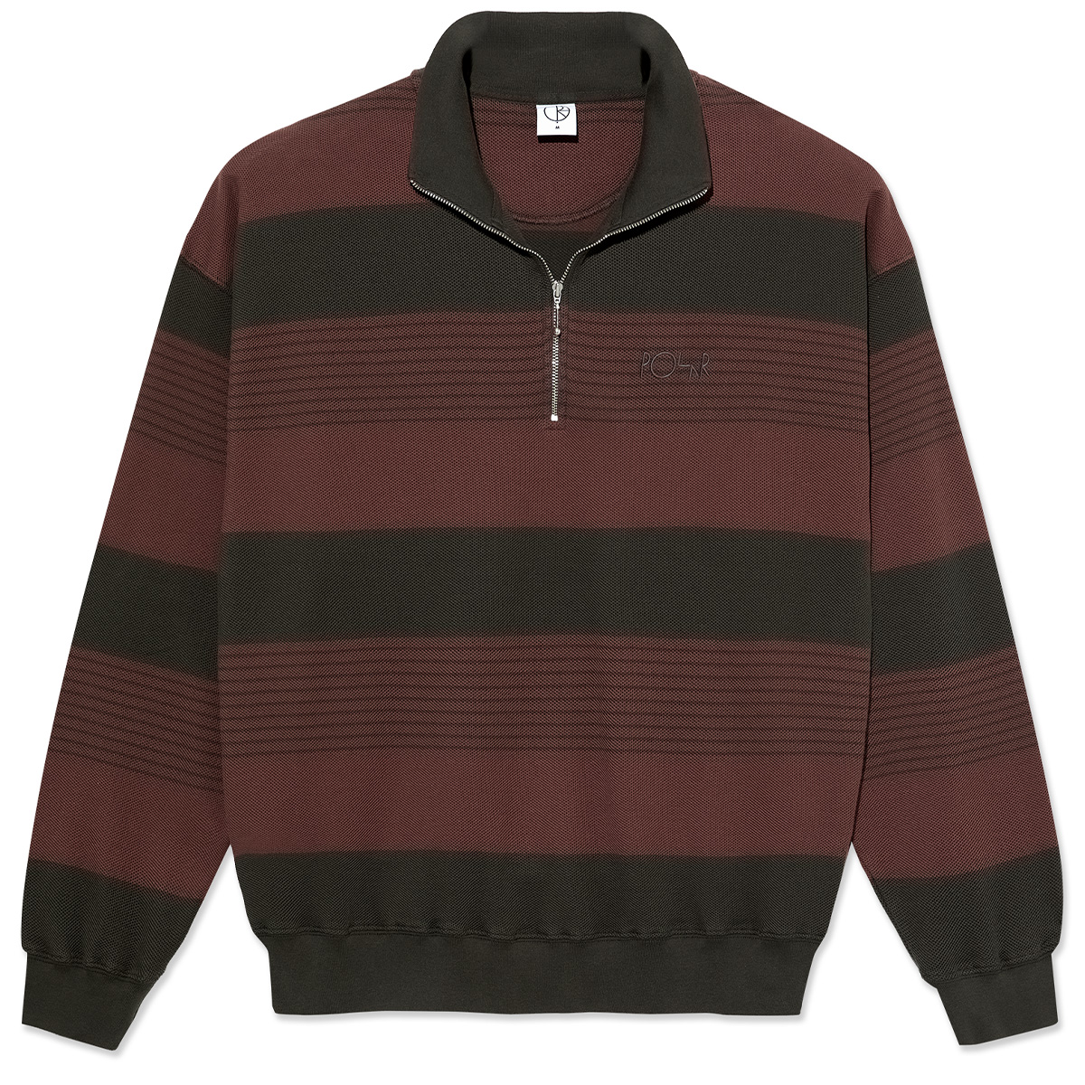 Polar Surf Half Zip Sweater Dirty Black/Brownstone