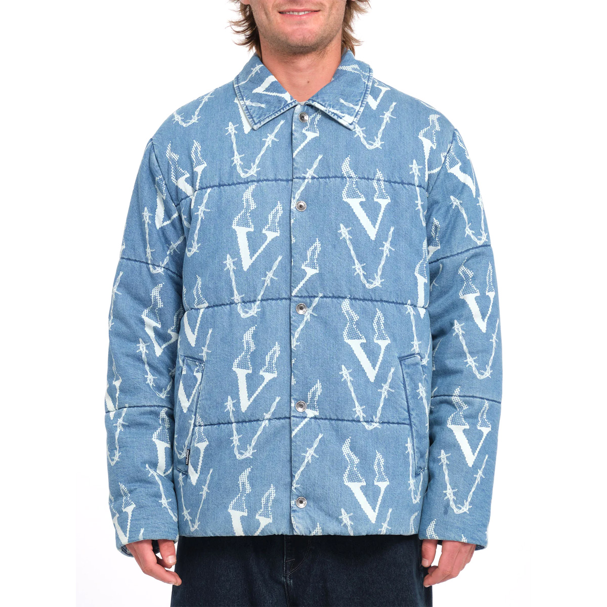 Volcom Fergadelic Jacket Road Sky