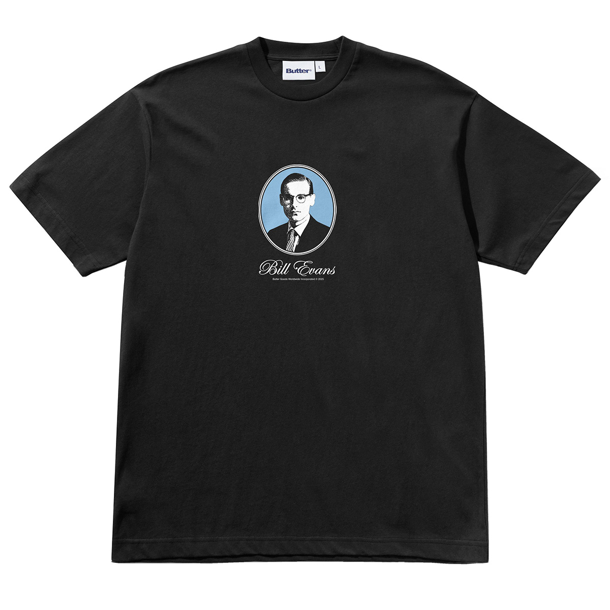 Butter Goods x Bill Evans Crystal Notes T-shirt Black