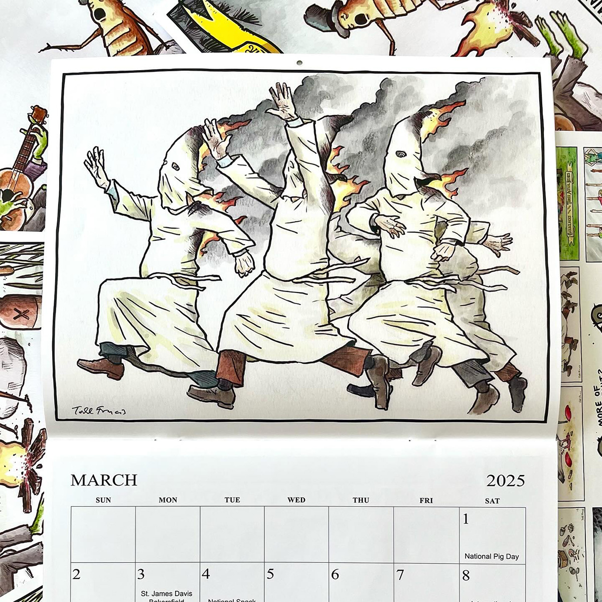 The Todd Francis 2025 Calendar The Todd Francis 2025 Calendar