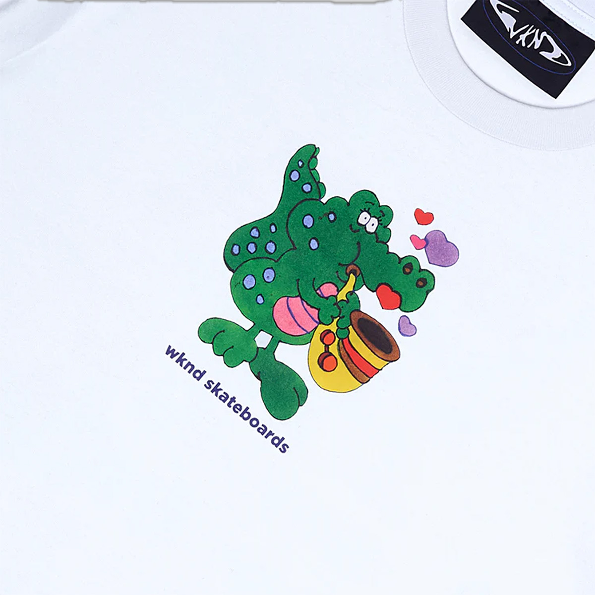 WKND Hello March T-shirt White