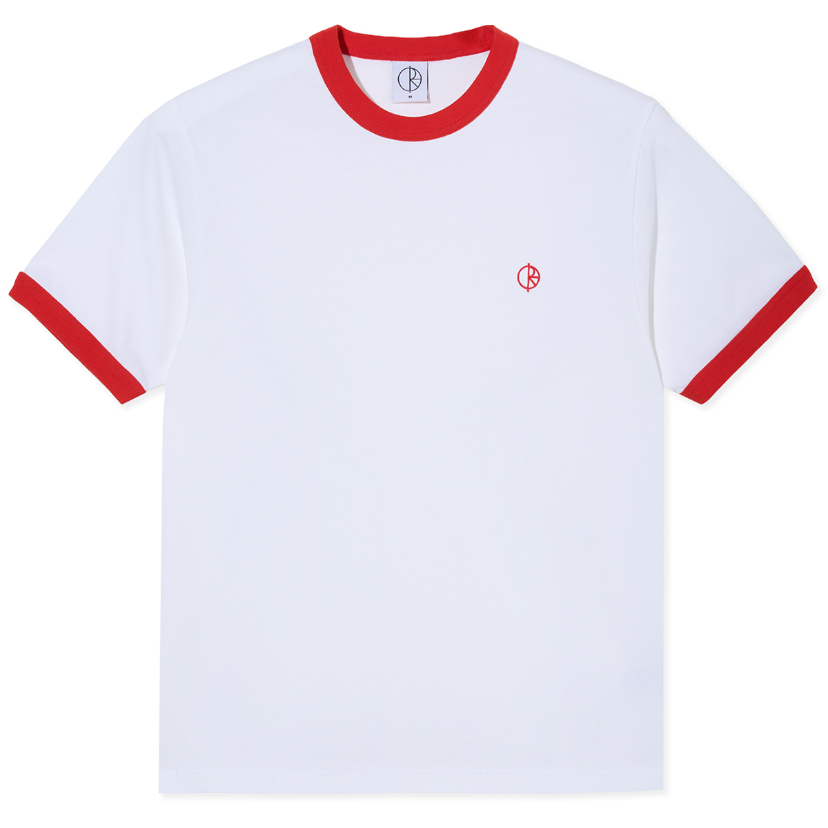 Polar Ringer T-shirt White/Red