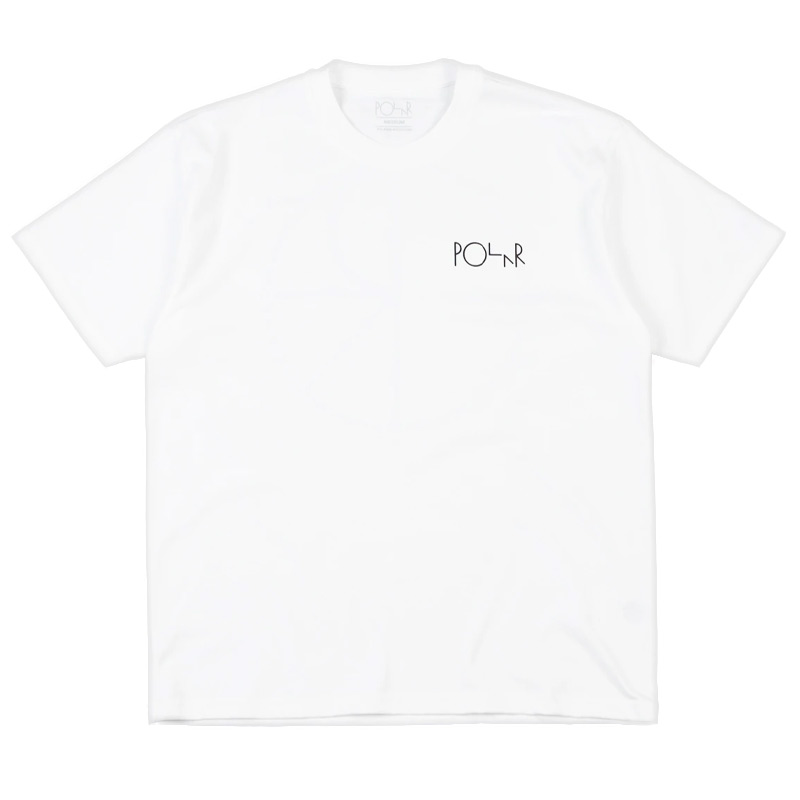 Polar Stroke Logo T-Shirt White Polar Stroke Logo T-Shirt White