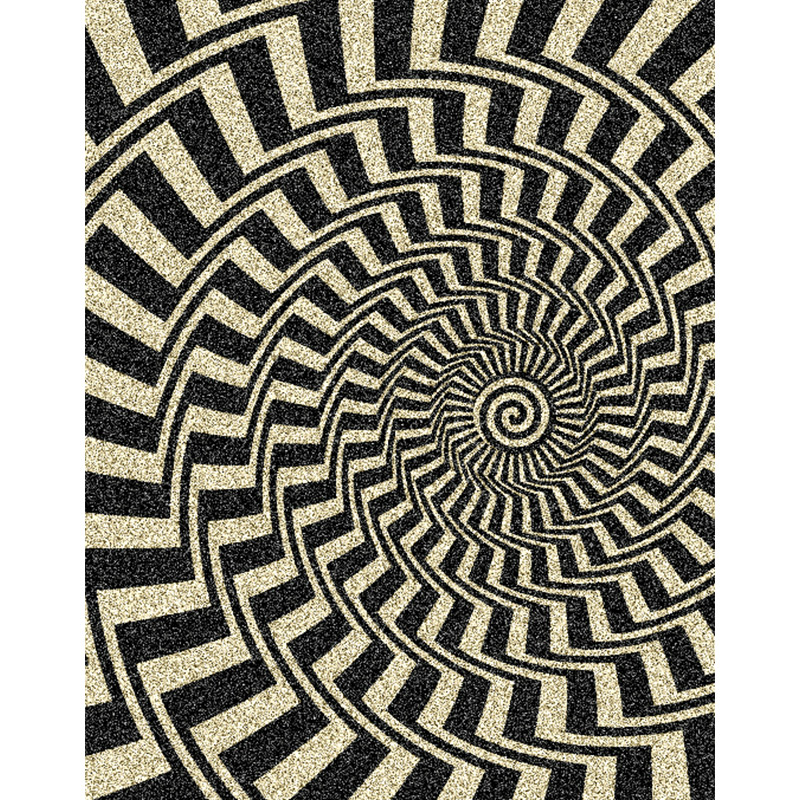Madness Acid Swirl Griptape Sheet Clear/Black 10.0