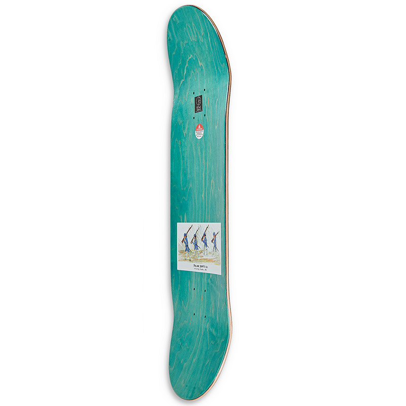 Polar Roman Gonzalez Soldier Skateboard Deck 8.125 Polar Roman Gonzalez Soldier Skateboard Deck 8.125