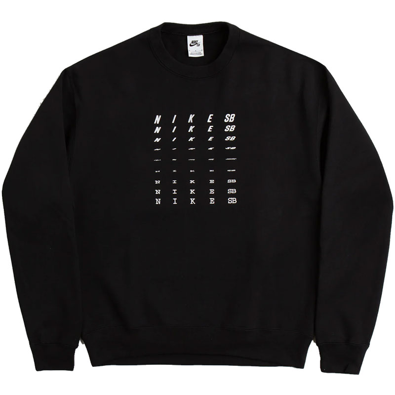 Nike SB Fade Crewneck Sweater Black