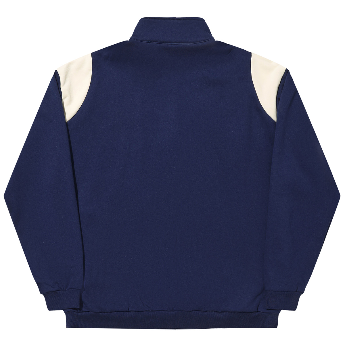 Helas Forma Quarter Zip Sweater Navy/Beige