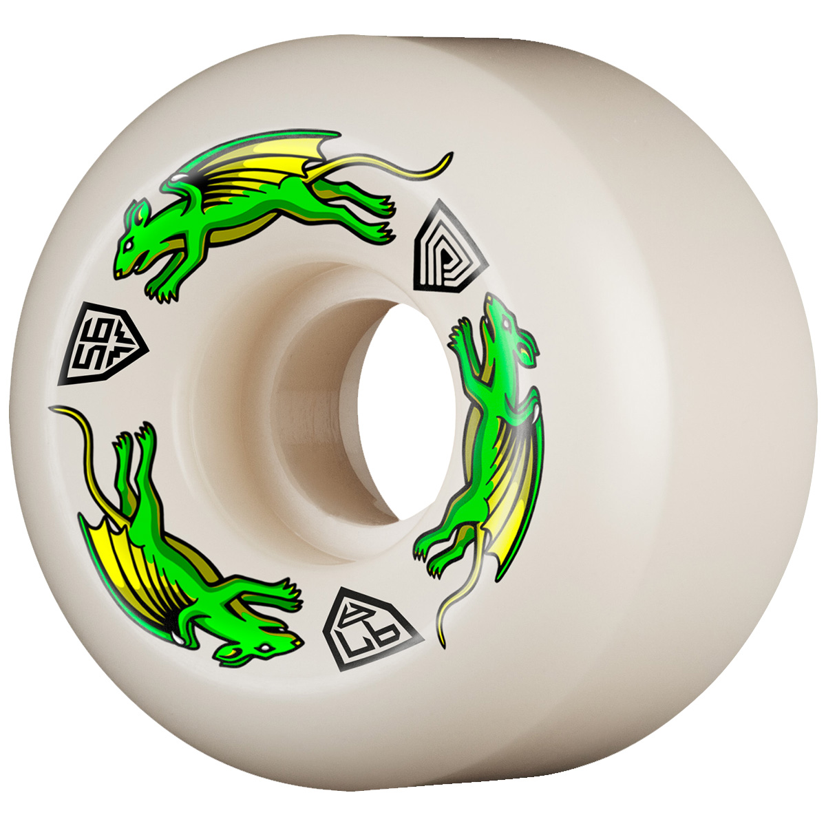 Powell Peralta Dragon Formula Nano Rat V6 Wide Cut Wheels 97A 56mm x 39mm
