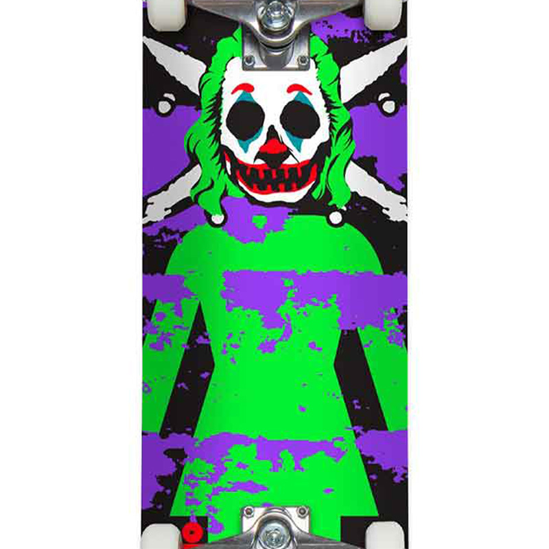 Girl Mike Mo Clown Pirate Complete Skateboard 8.125 Girl Mike Mo Clown Pirate Complete Skateboard 8.125