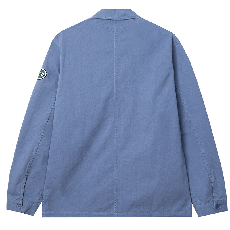 Tired Moto Field Coat Cadet Blue Tired Moto Field Coat Cadet Blue