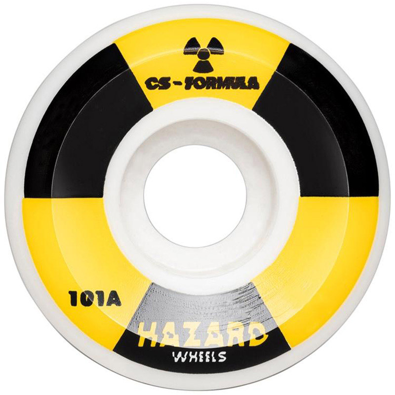 Hazard Radio Active CS Conical Wheels White 52mm