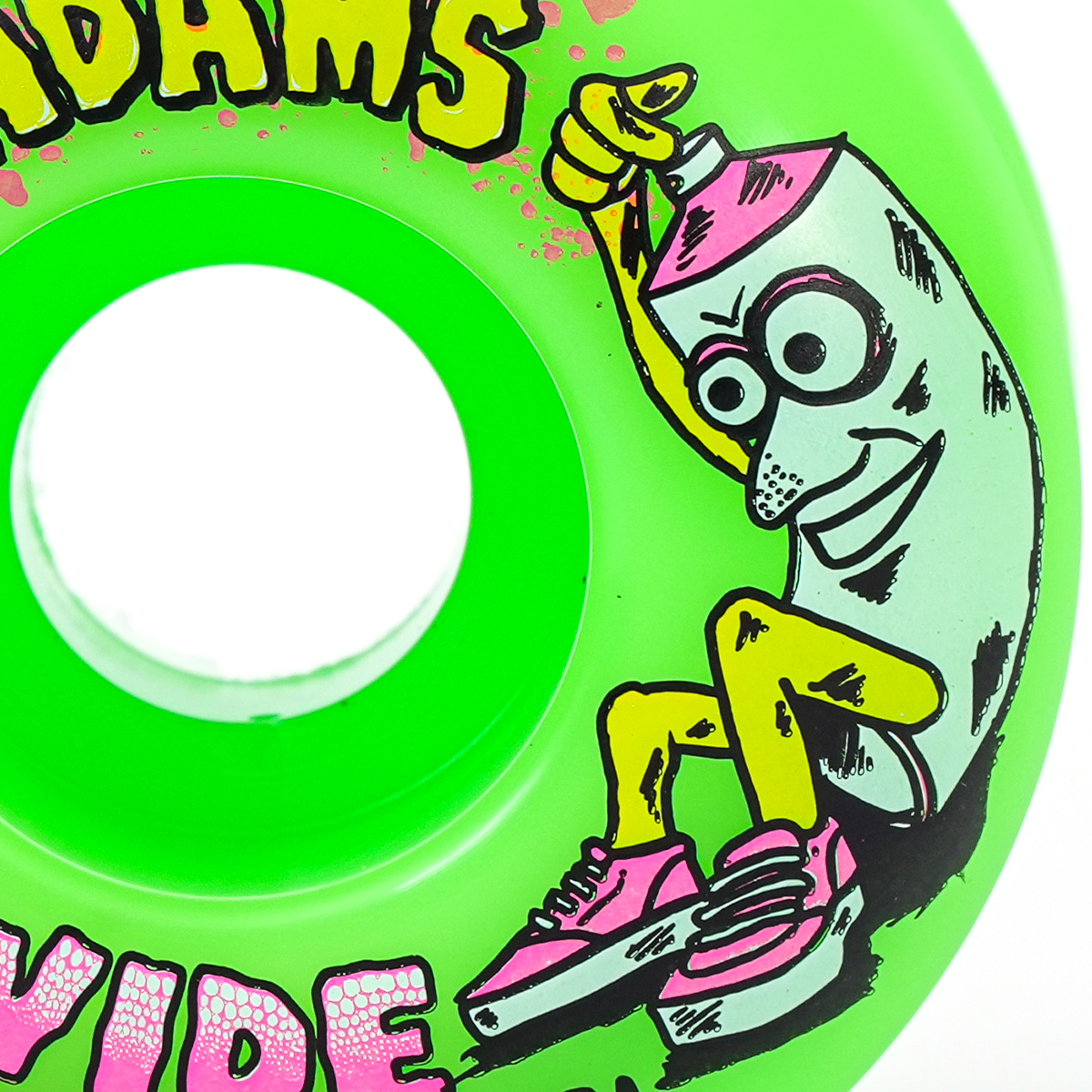 Snot Jason Adams Wide Boys Wheels Neon Green 99a 52mm
