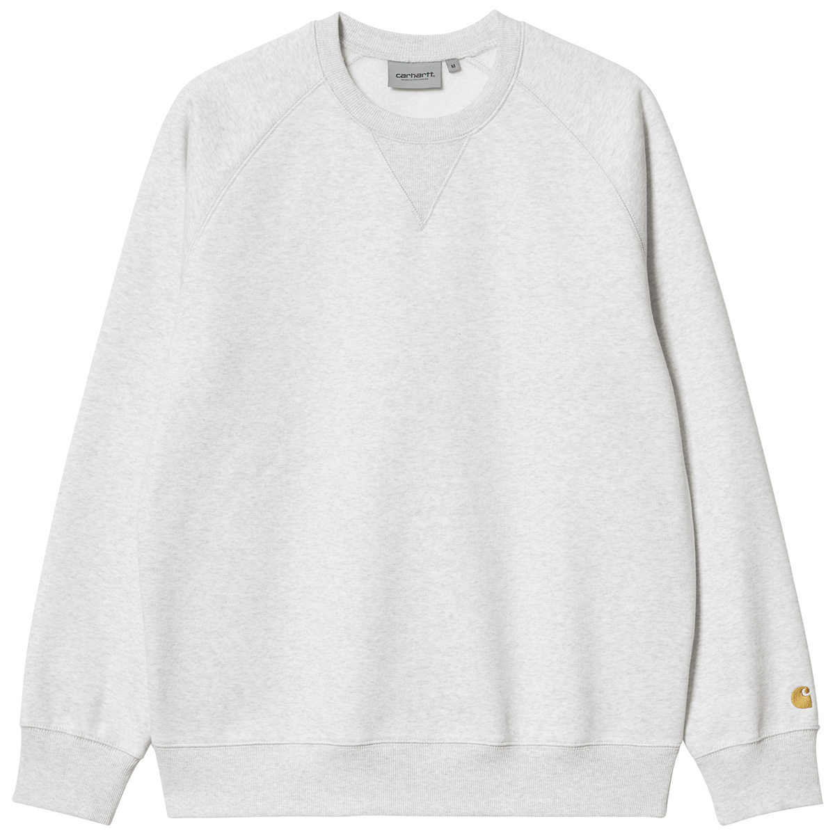 Carhartt WIP Chase Sweater Ash Heather/Gold