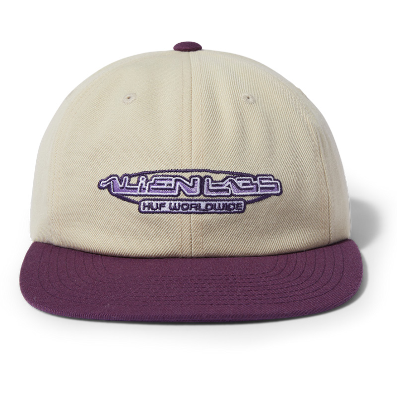 HUF X Alienlabs 420 6 Panel Cap Clay HUF X Alienlabs 420 6 Panel Cap Clay