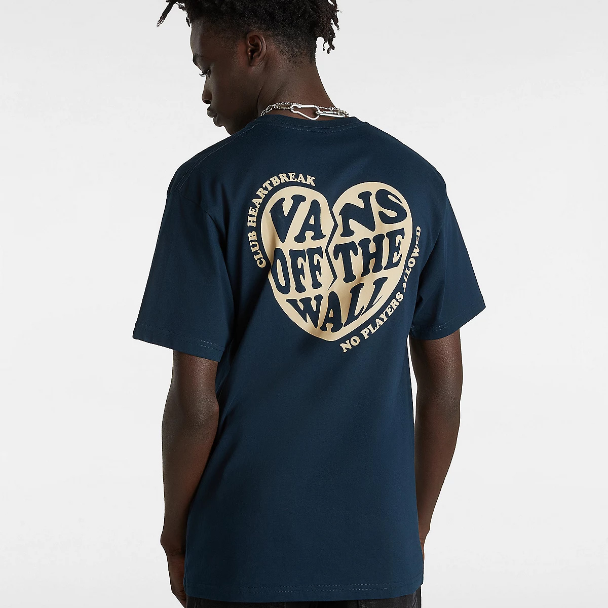 Vans No Players T-Shirt Navy Vans No Players T-Shirt Navy