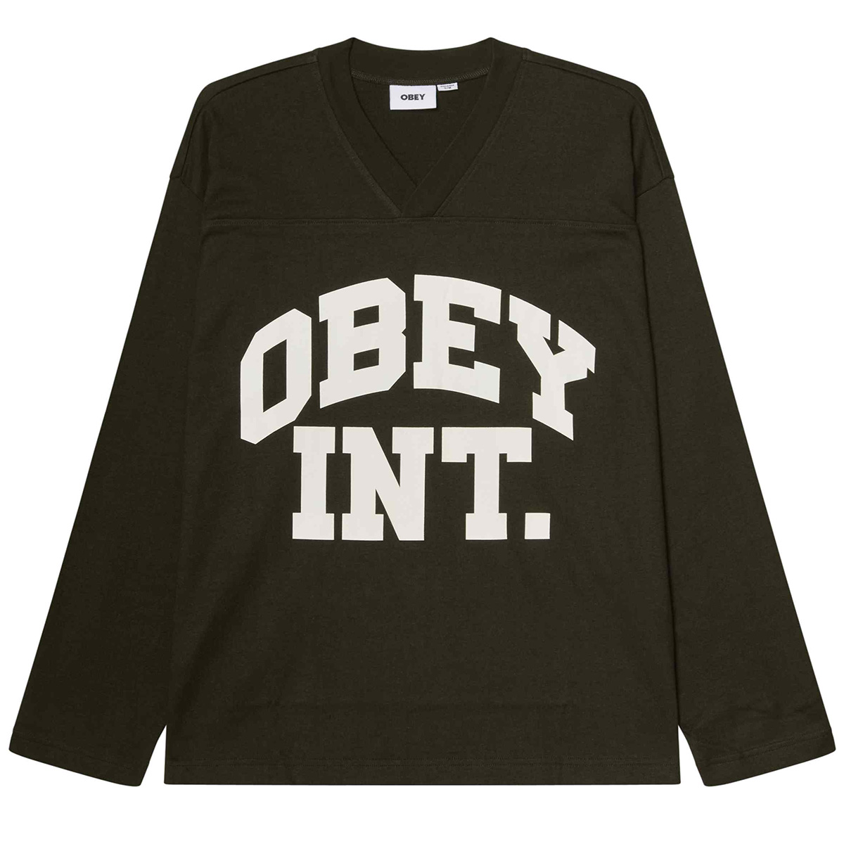 Obey Longsleeve Football Jersey Rosin Obey Longsleeve Football Jersey Rosin