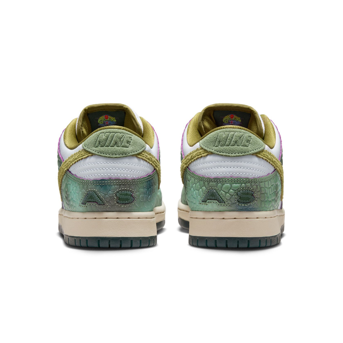 Nike SB Dunk Low Pro Oil Green/Desert/Moss-White