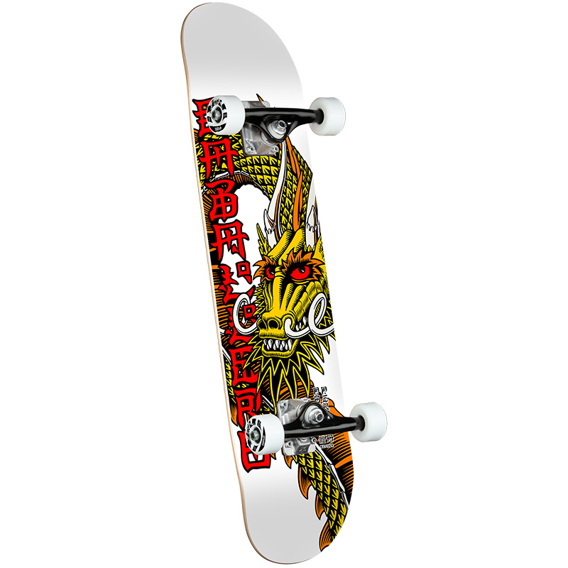 Powell Peralta Cab Ban This Complete Skateboard White 8.25