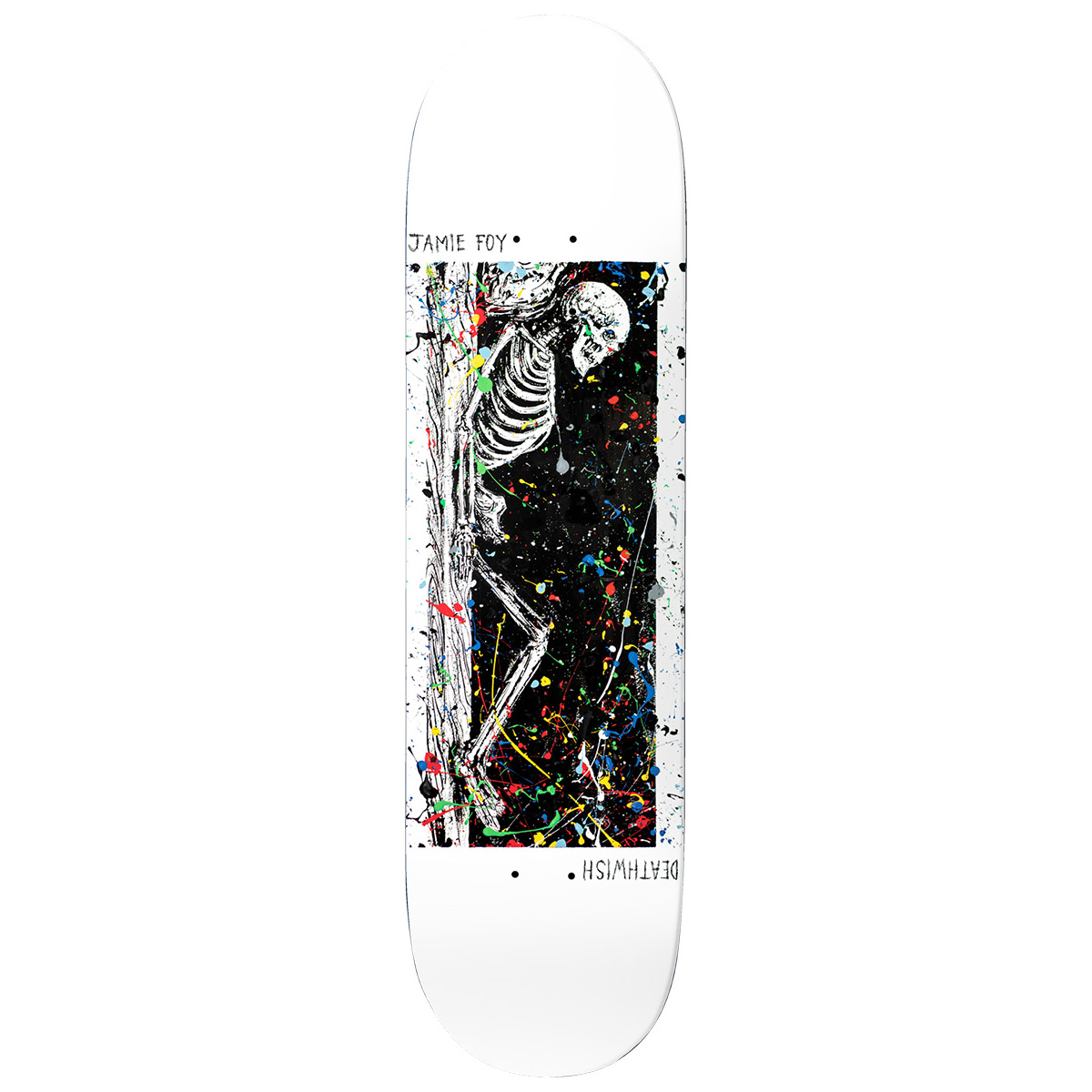 Deathwish Foy Only Dreaming Skateboard Deck Symetrical Twin Shape 8.5 Deathwish Foy Only Dreaming Skateboard Deck Symetrical Twin Shape 8.5