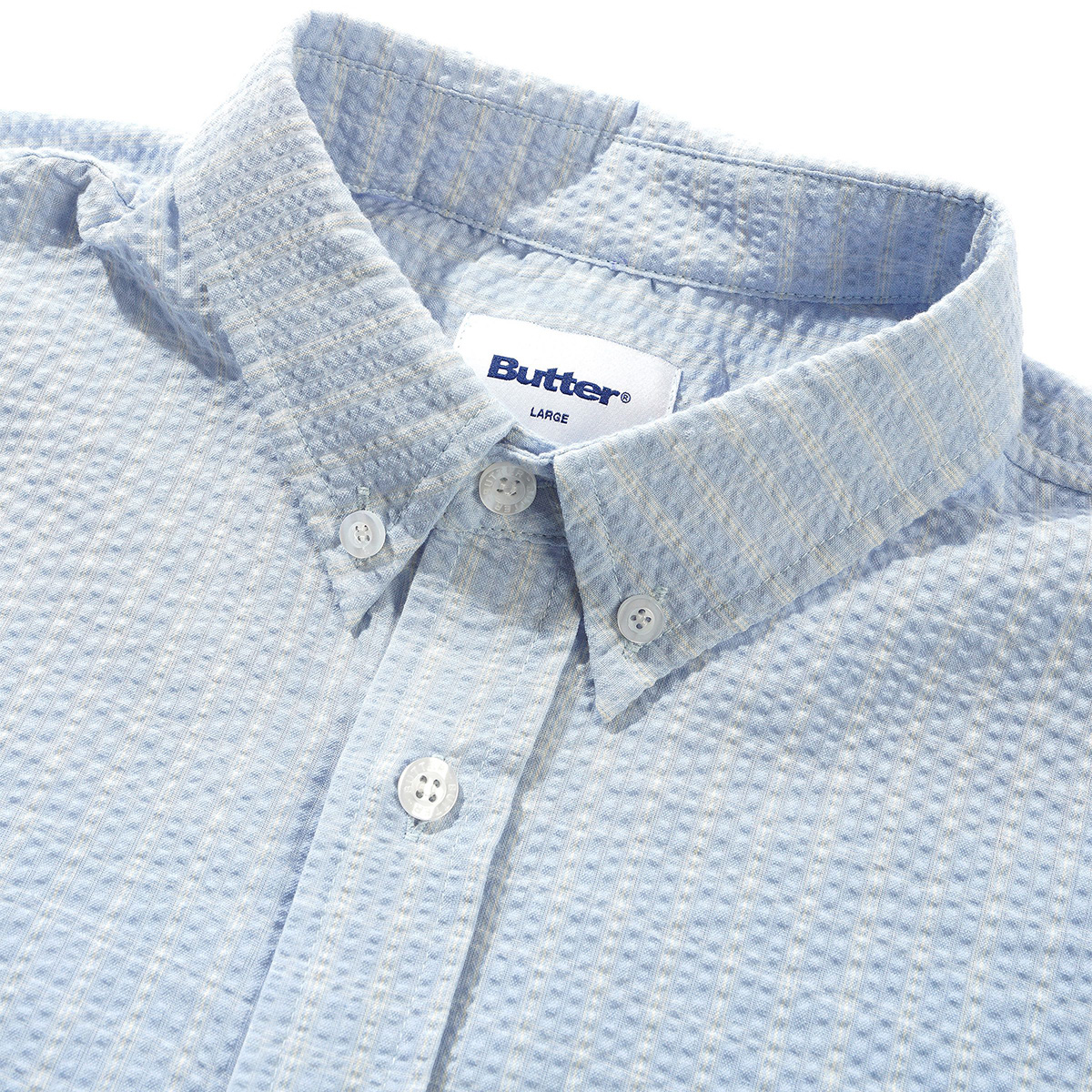 Butter Goods x Daniel Johnston Alive Again Shirt Light Blue