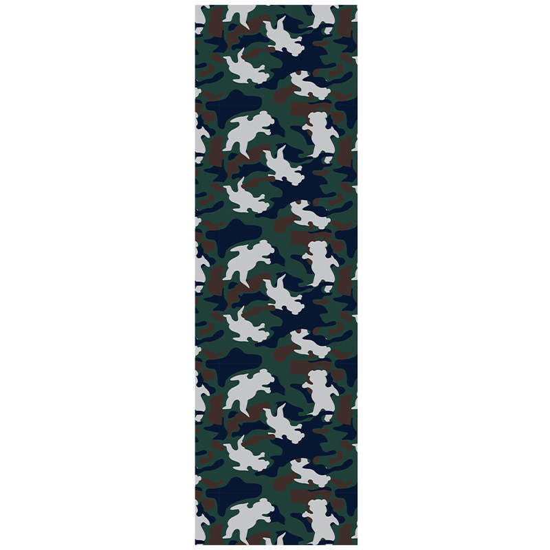 Grizzly OG Bear Warp Camp Griptape Sheet Green 9.0