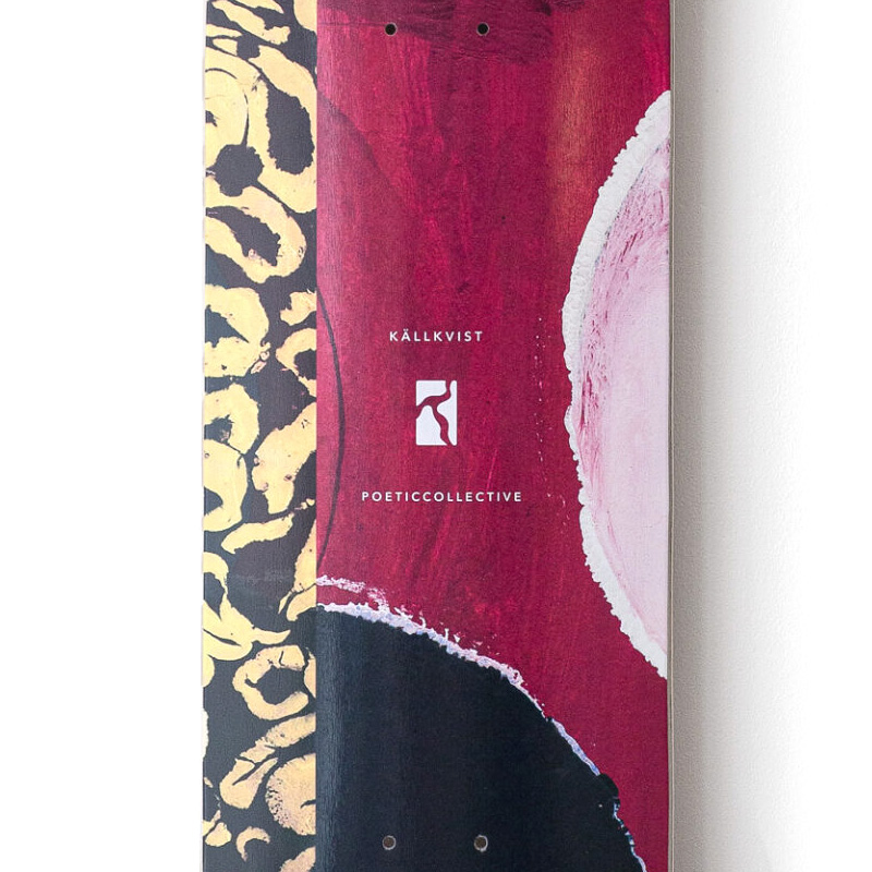 Poetic Kallkvist Skateboard Deck 8.5 Poetic Kallkvist Skateboard Deck 8.5