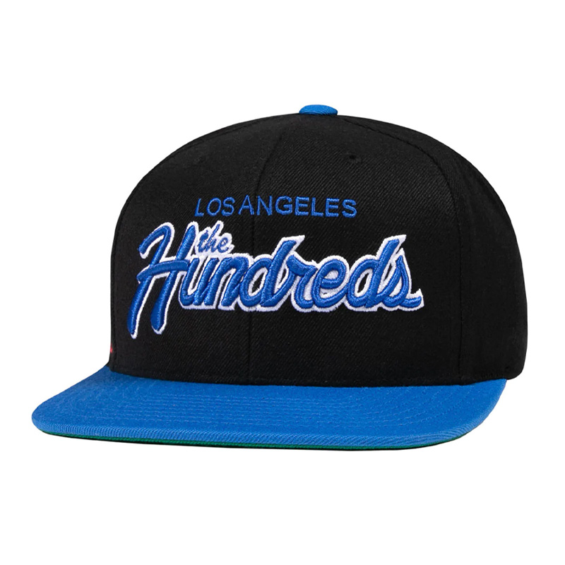 The Hundreds Team 2 Snapback Cap Black The Hundreds Team 2 Snapback Cap Black