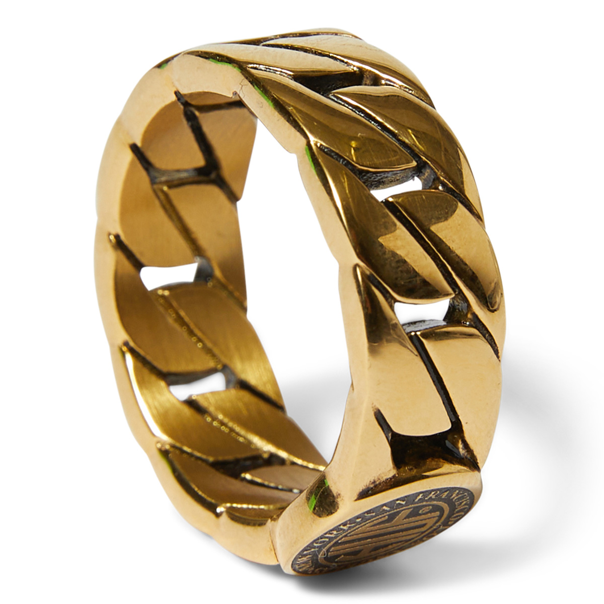 HUF Regional Cuban Link Ring Gold 8 HUF Regional Cuban Link Ring Gold 8