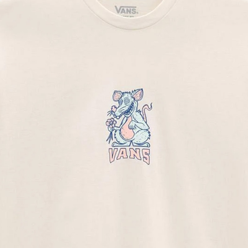 Vans Trippy Rat T-Shirt Antique White Vans Trippy Rat T-Shirt Antique White