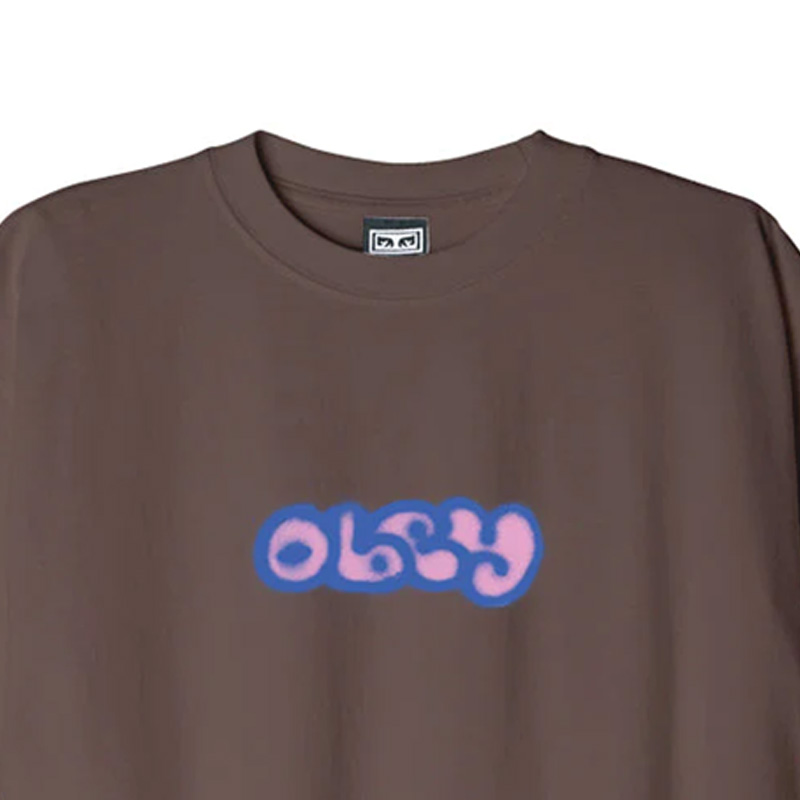 Obey Spray T-Shirt Silt Obey Spray T-Shirt Silt