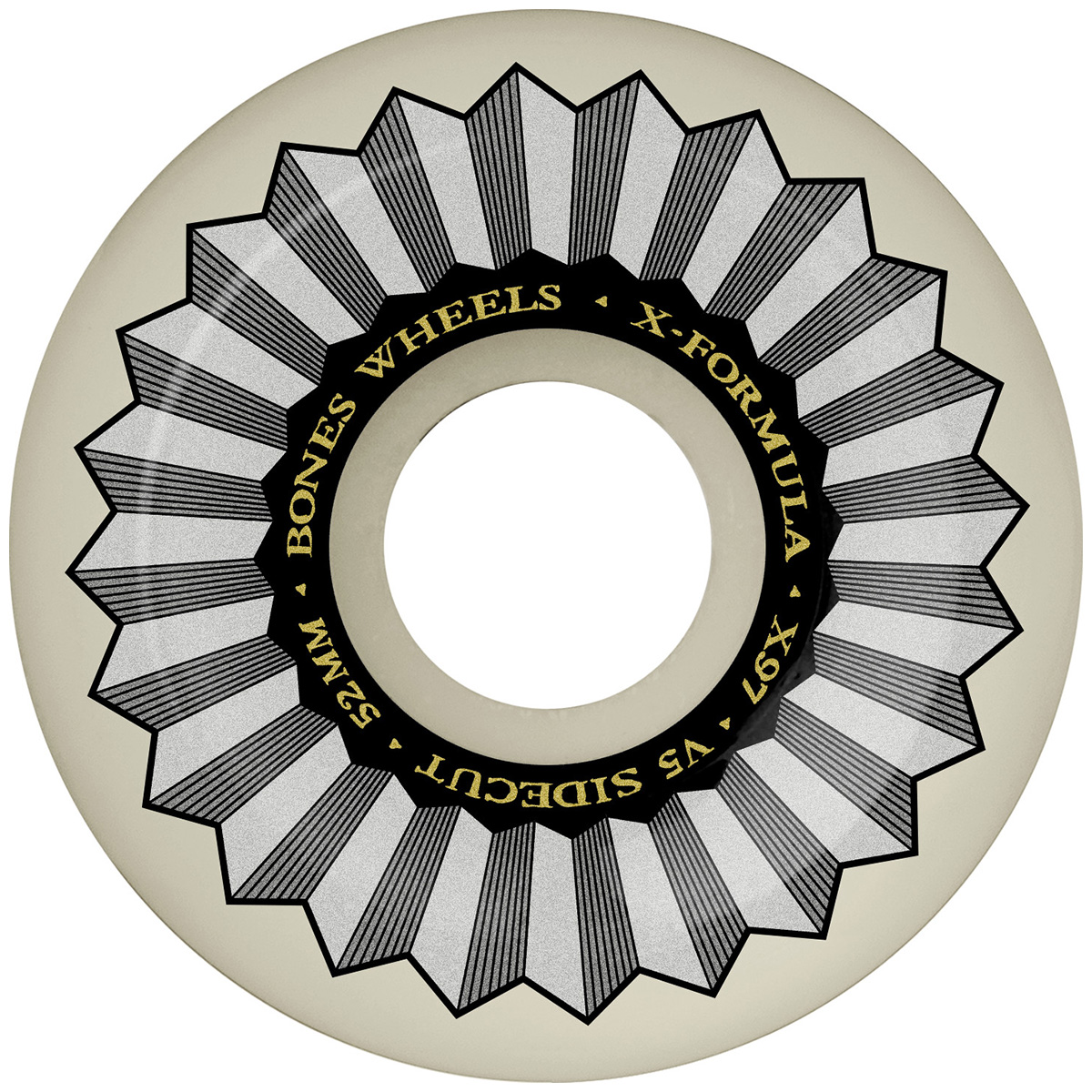 Bones X Formula V5 Sidecut Wheels 97A 52mm Bones X Formula V5 Sidecut Wheels 97A 52mm