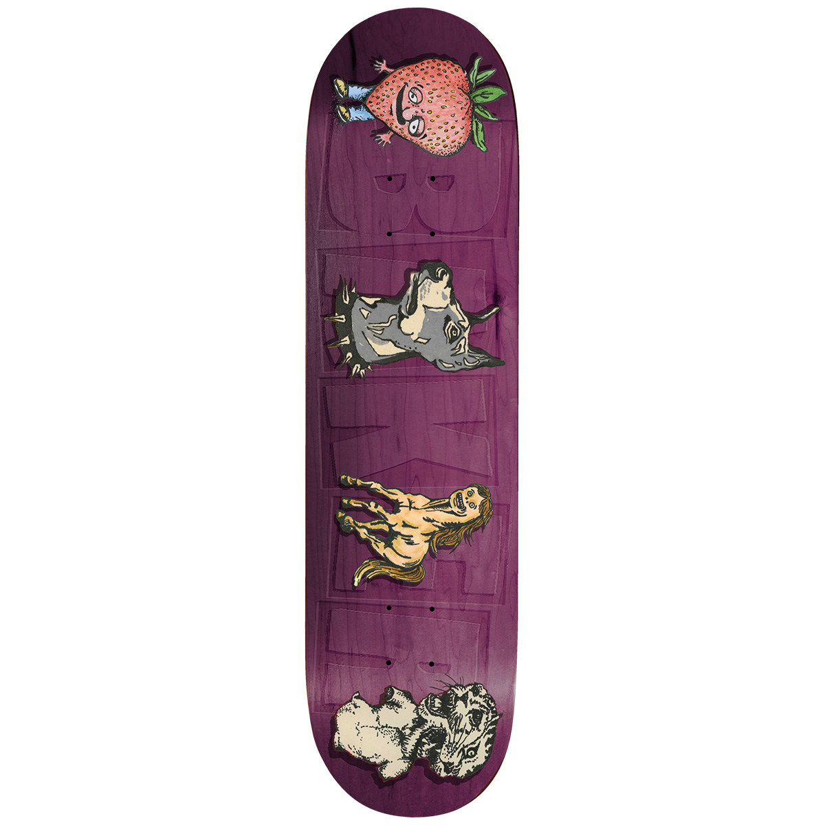 Baker Rowan Zorilla Dimensions Skateboard Deck 8.125 Baker Rowan Zorilla Dimensions Skateboard Deck 8.125