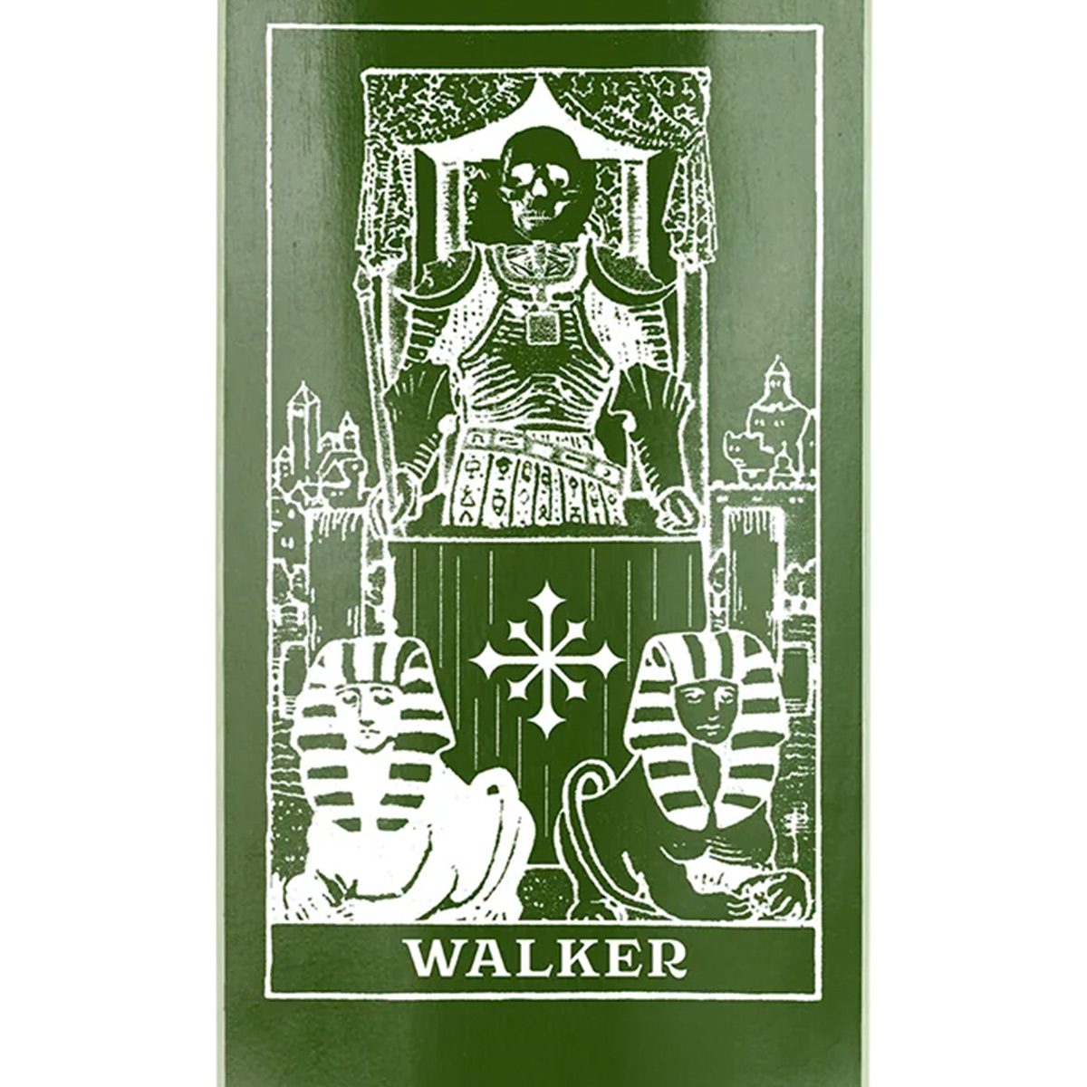 Disorder Walker Card Skateboard Deck Green 8.125