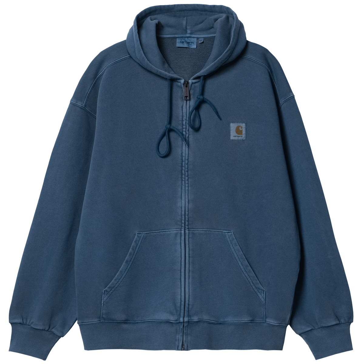 Carhartt WIP Hooded Nelson Jacket Elder Garment Dyed Carhartt WIP Hooded Nelson Jacket Elder Garment Dyed